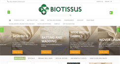 Desktop Screenshot of biotissus.com